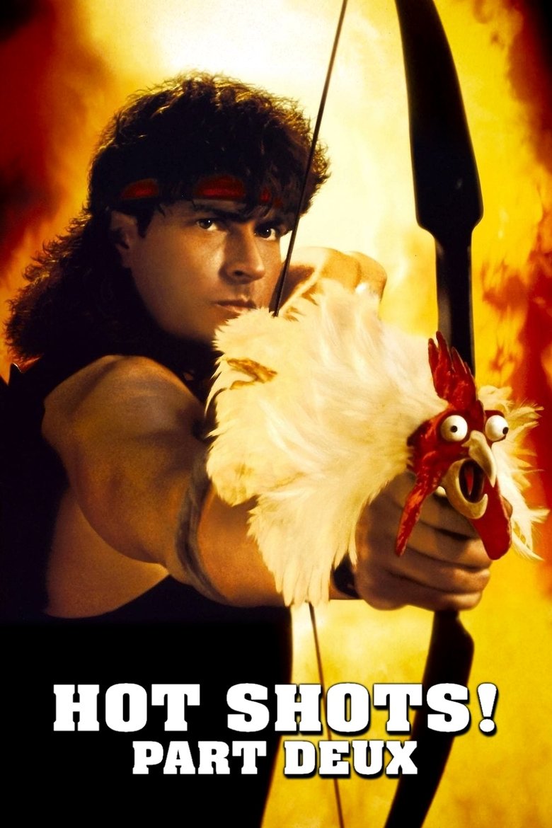 Hot Shots! Part Deux ฮ็อตช็อต 2 เสืออากาศจิตป่วน ตอน นักรบแรมเบอะสมองเลอะ (1993)